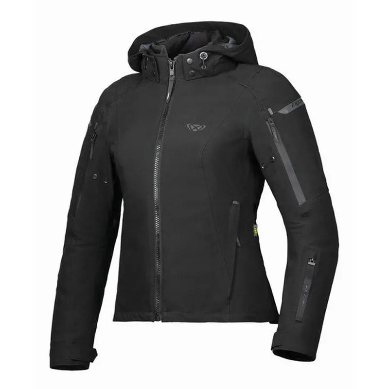 Ixon BURNING LADY Jacket Black - Urban/Roadster
