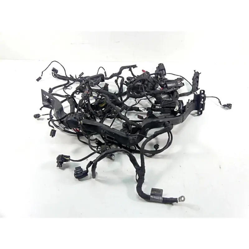 2014 BMW R1200GS K50 Main & Engine Wiring Harness Abs Esa Heat 61118549371