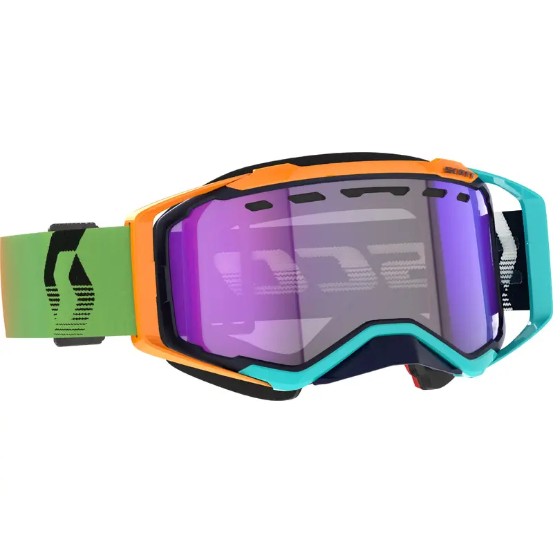 Prospect Snwcrss Ls Goggle Blue/Orange Blue Chrome
