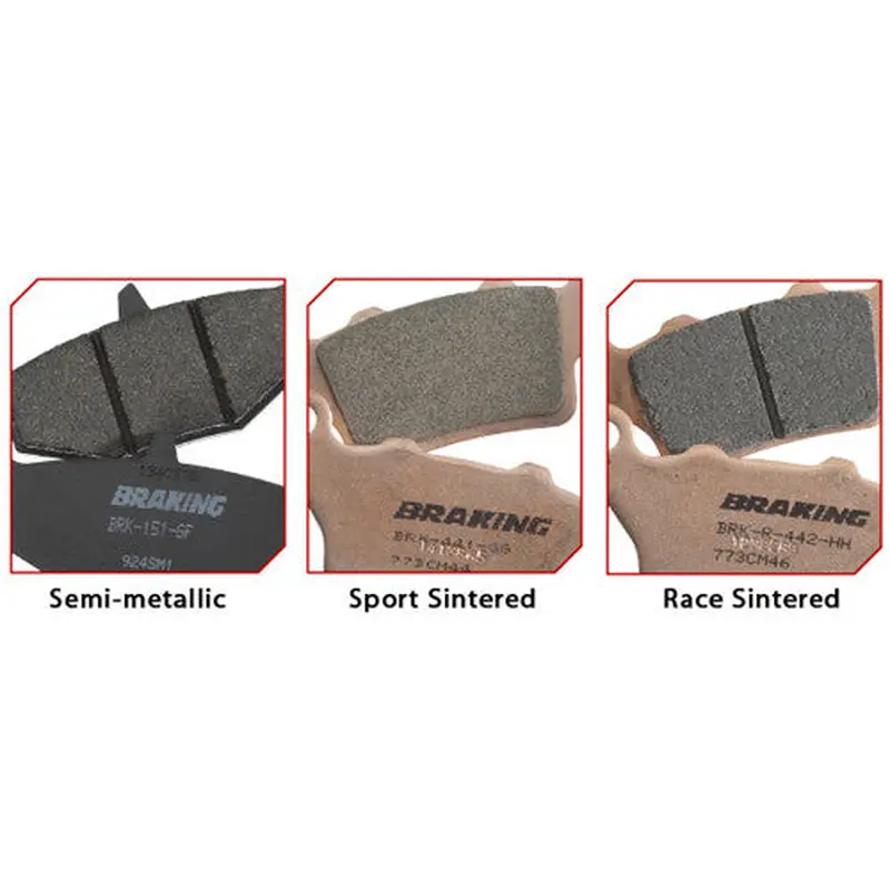 BRAKING BRAKE PAD SET SINTERED HIGH PERFORMANCE 773CM56
