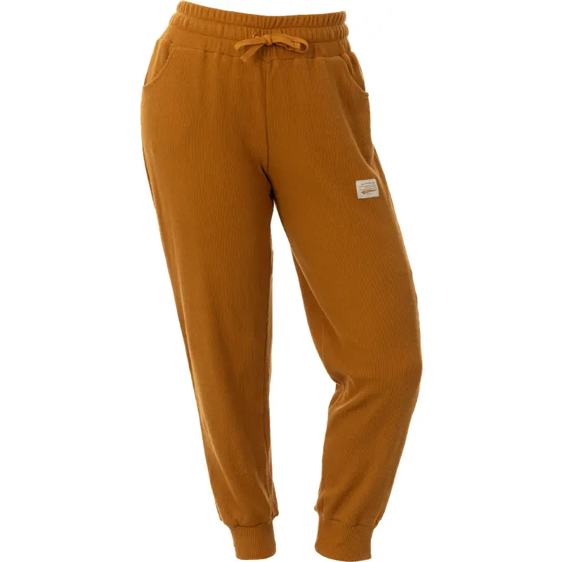 Cozy Waffle Pants Fawn 2x