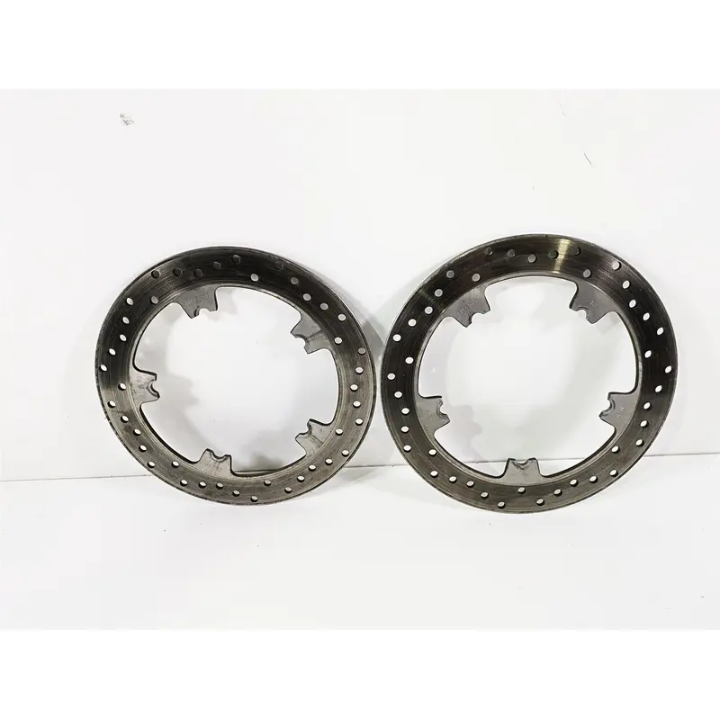 2014 Harley FXDL Dyna Low Rider Front Brake Disc Rotor Set 44553-06