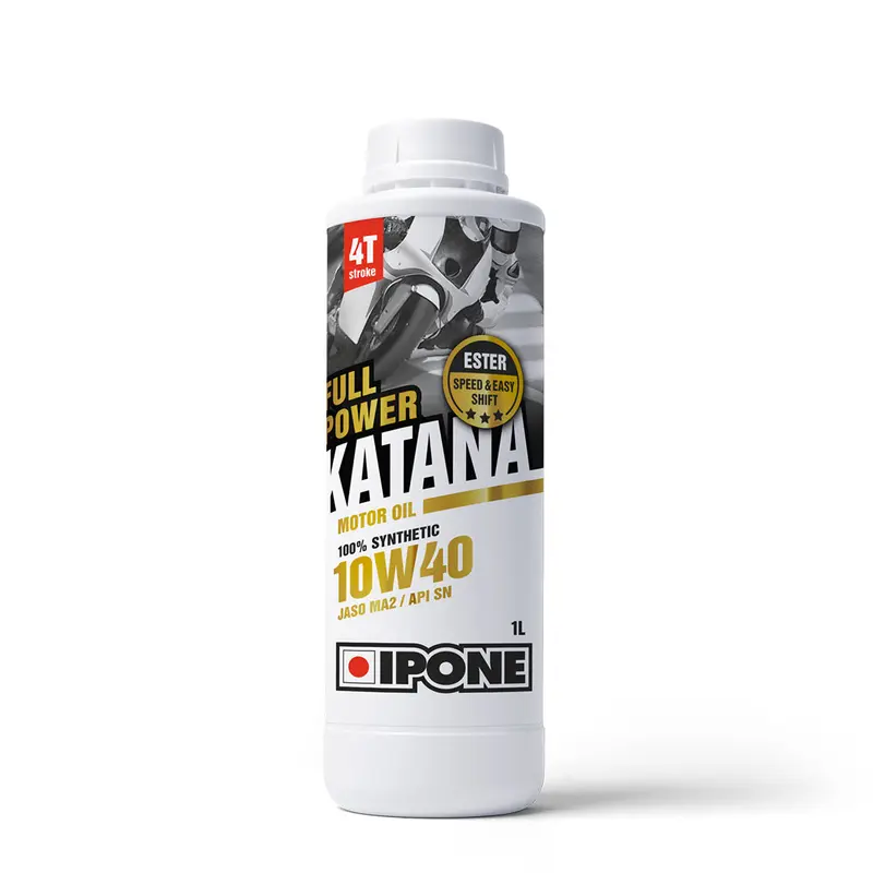 10W40 1L Full Power Katana 100% Synthetic Oil IPONE. Supersede 801021 (800359)