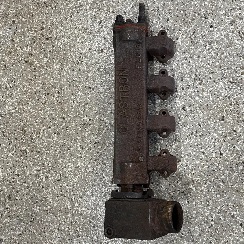 Ford Glastron 302 2V 165hp Exhaust Manifold 70s Vintage Left Side