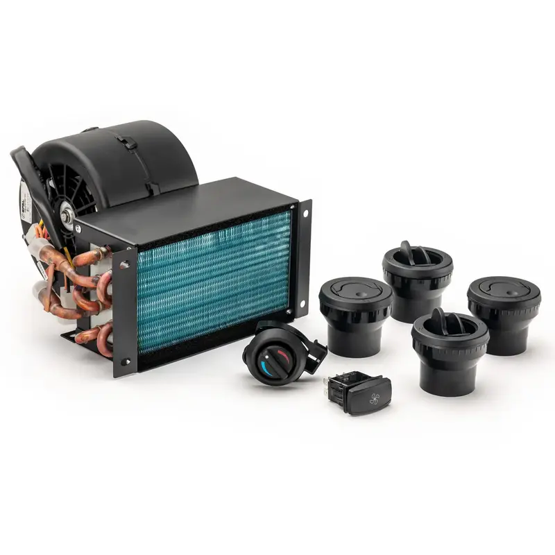 POLARIS RZR IN DASH CAB HEATER MATRIX BLOWER, SUPER ATV HTR-P-RZRT-ID