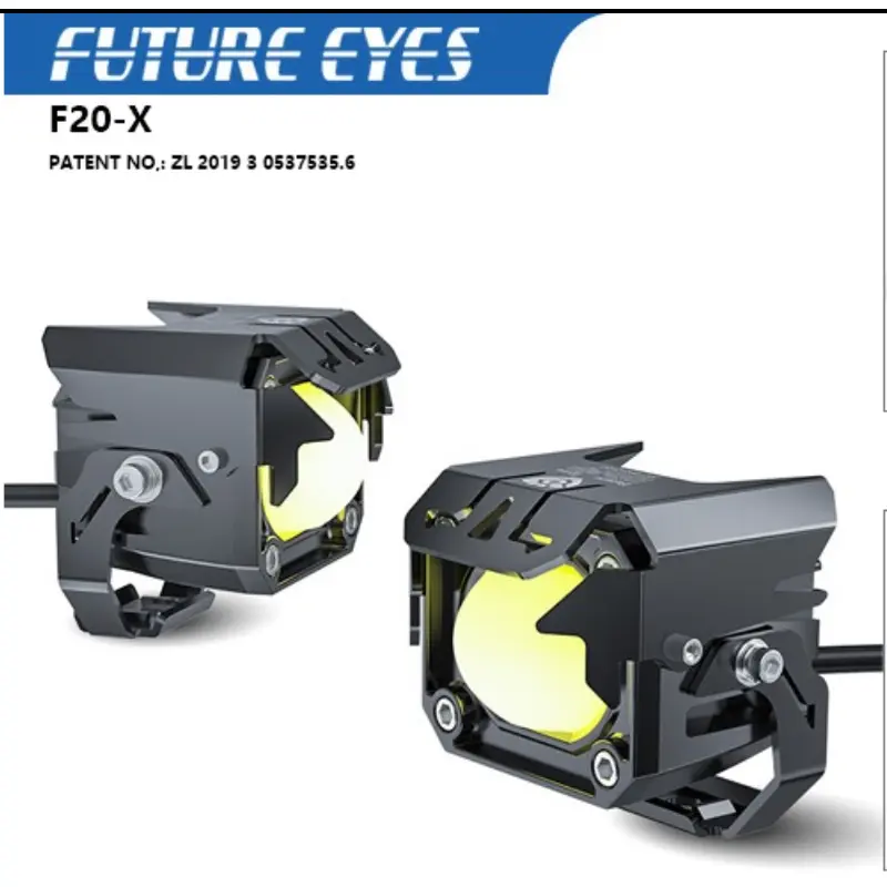Future Eyes F20-X  4-Mode 60 W Pan-Tilt Dual-Colour Auxiliary Light (IPX67 Waterproof)