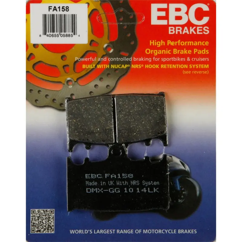 EBC Standard Brake Pads | FA158