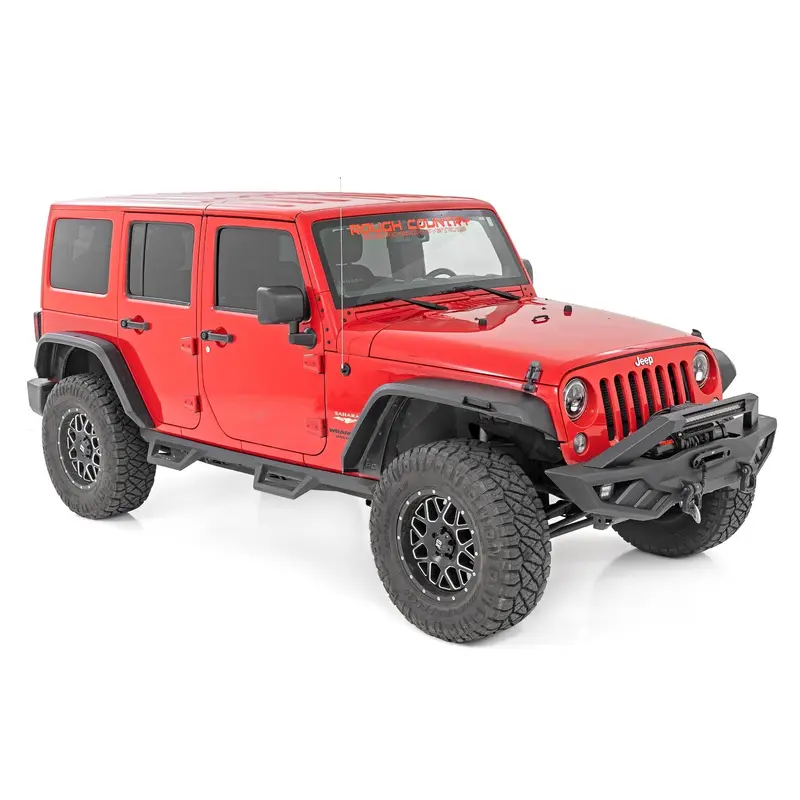 High Clearance LED Flat Fender Flare Kit | UV Treated | Jeep Wrangler JK (07-18) | 99037