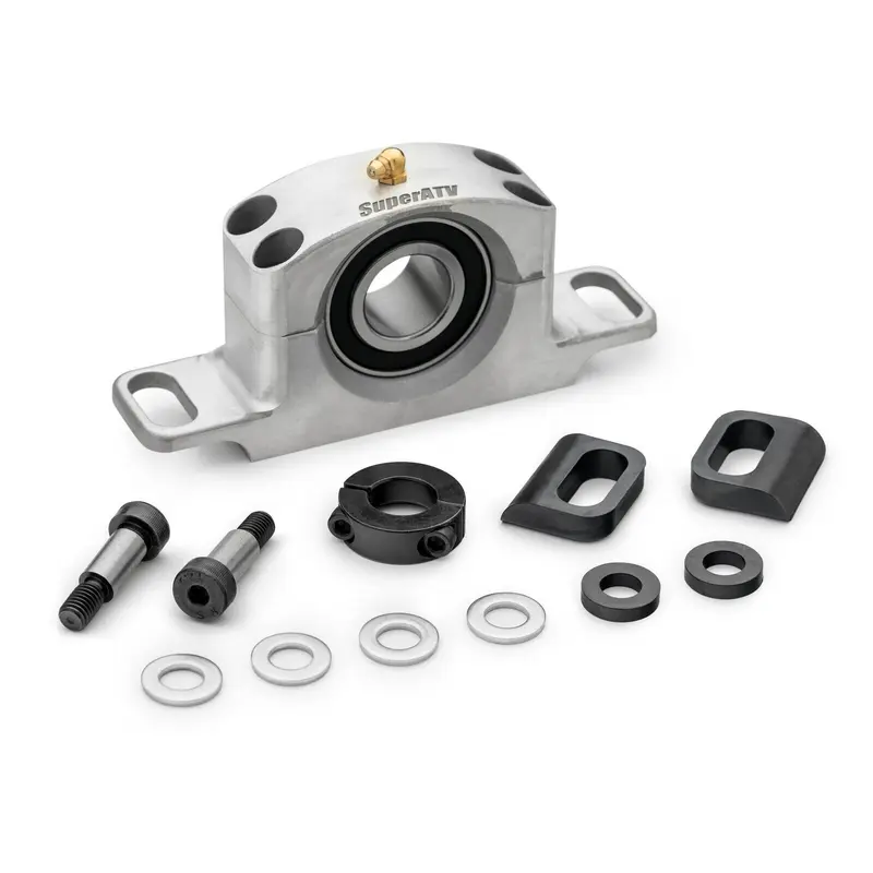 SuperATV Heavy Duty Cast Aluminum Carrier Bearing for Can-Am Maverick X3