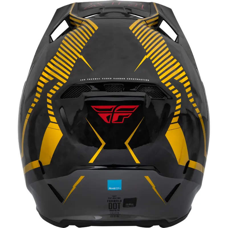 Youth Formula Carbon Tracer Helmet Gold/Black Yl