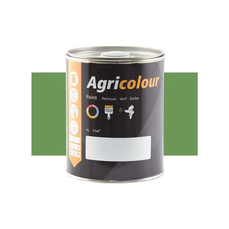 Agricolour - Green Gloss Paint 1L Tin - Sparex Part No. S.84357