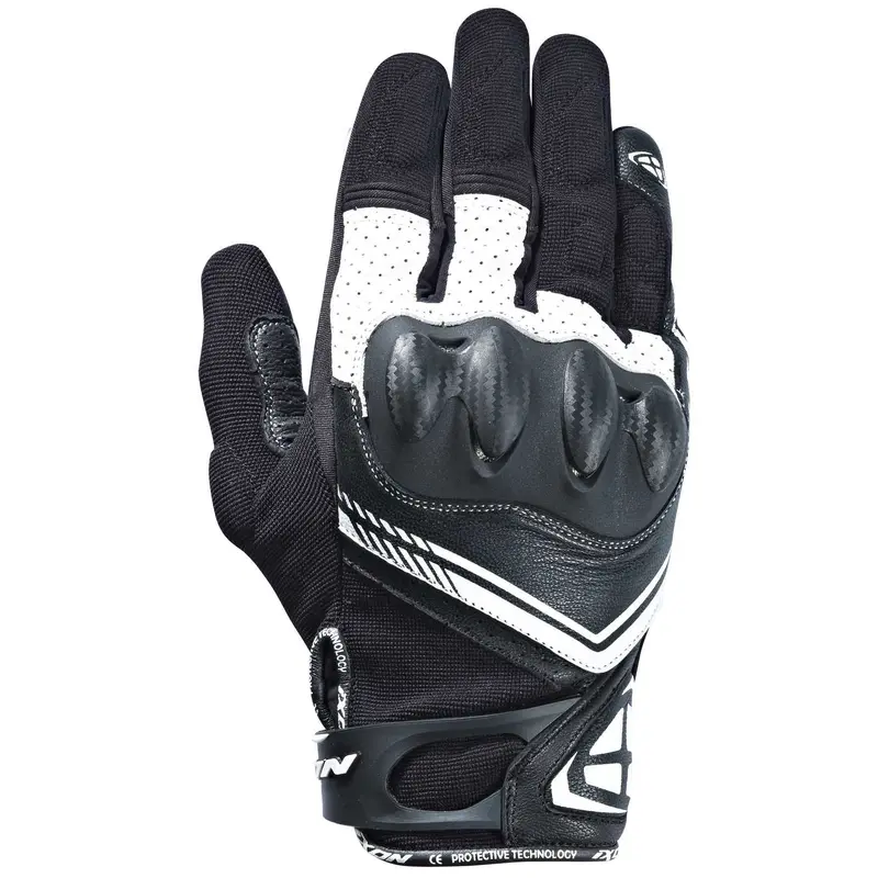 IXON RS DRIFT GLOVE BLK/WHT MD