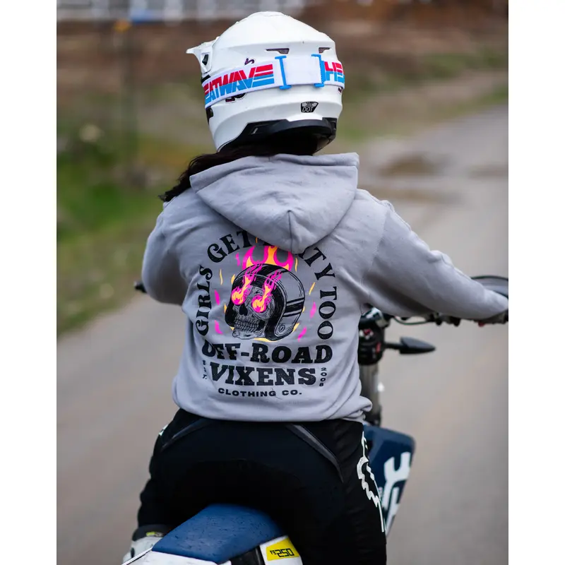 Moto Head Unisex Pullover Hoodie