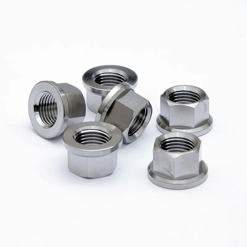 Titanium Sprocket Nuts M8x1.25 (5 piece set) R&G (RGN06)