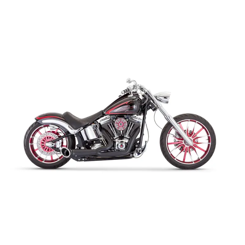 FREEDOM TURNOUT 2-1 BLACK W/BLACK TIP SOFTAIL HD00526