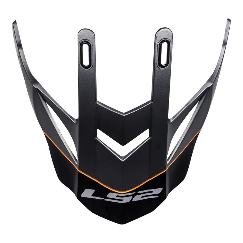 LS2 MX436 Pioneer Peak - Element Matte Titanium / Orange