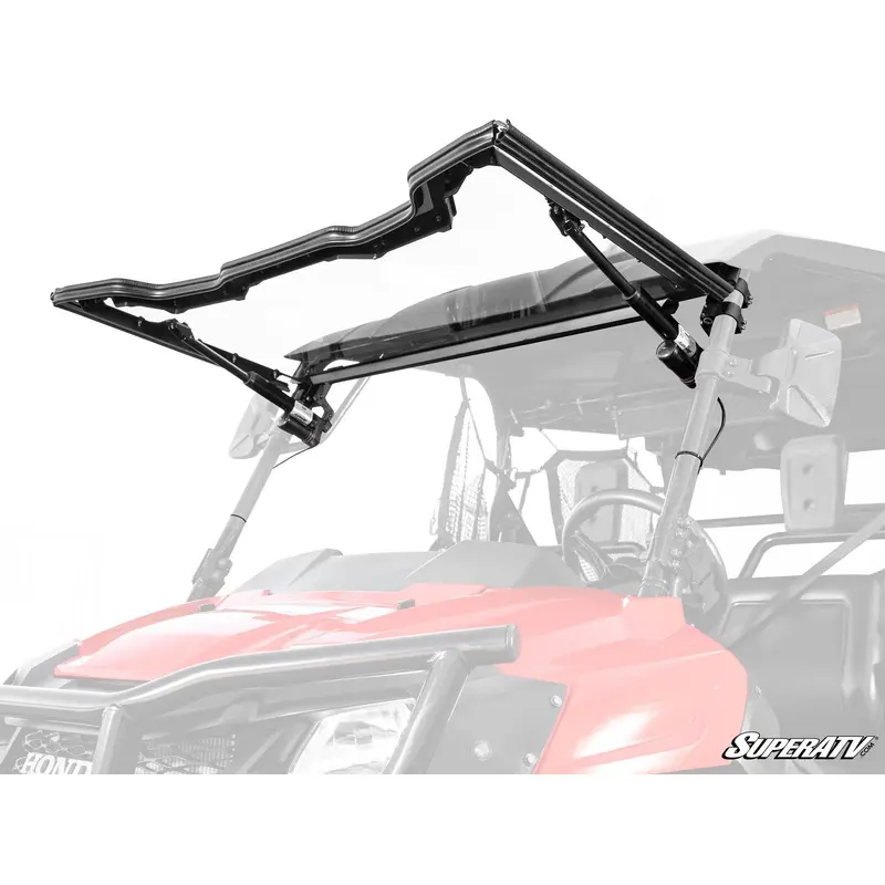 SuperATV Honda Pioneer 700 MaxDrive Power Flip Windshield PFWS-H-PIO700-70