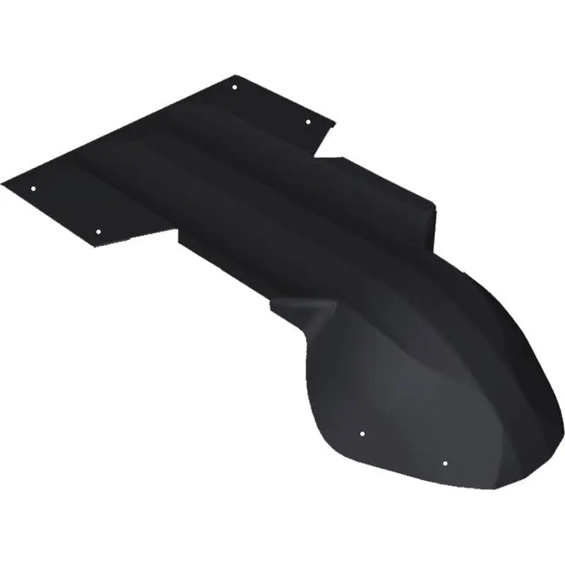 SPG FLOAT PLATE A/C BLACK ACFP100-BK