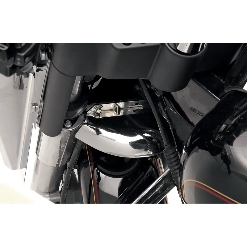 DRAG SPECIALTIES Front Fork Air Baffle - Chrome 23-0421-SC3