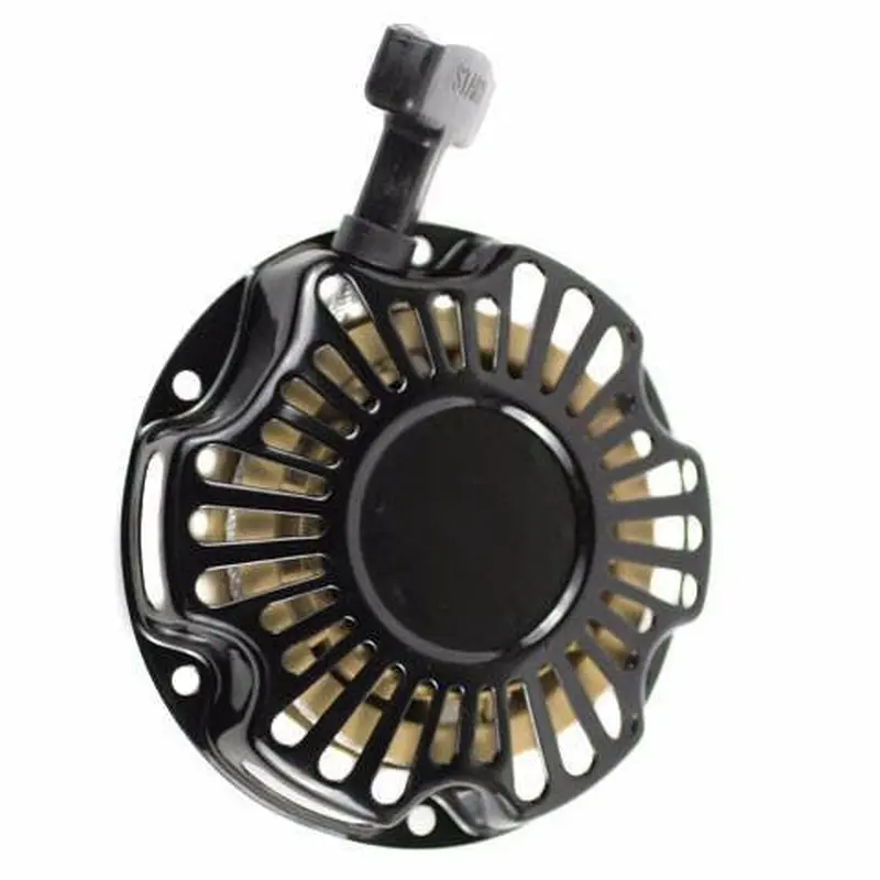 Recoil Pull Start - BLACK Metal -  2.8hp Motovox MBX10, MBX11 97cc Pit Bike - Version 5