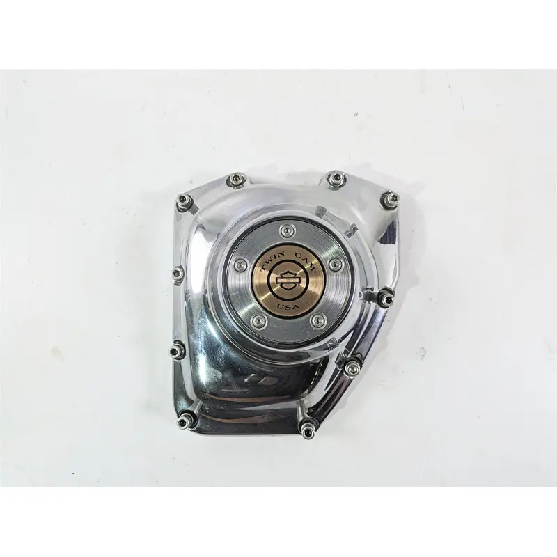 2008 Harley FXDL Dyna Low Rider 105TH Cam Shaft Side Chrome Cover 25362-01A