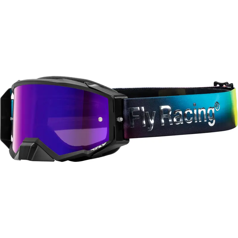 FLY RACING ZONE ELITE LEGACY GOGGLE FUSCHIA/ELEC BLU/HI-VIS W LENS