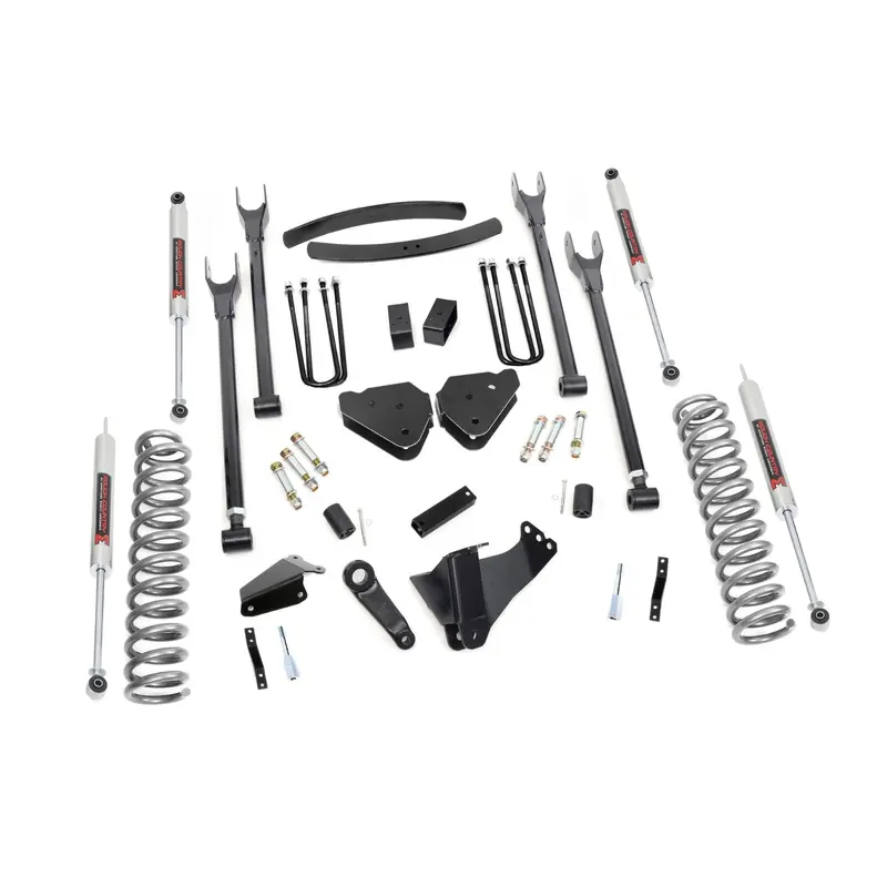 6 Inch Lift Kit | Gas | 4 Link | M1 | Add-A-Leaf | Ford F-250/F-350 Super Duty 4WD (05-07) | 58140