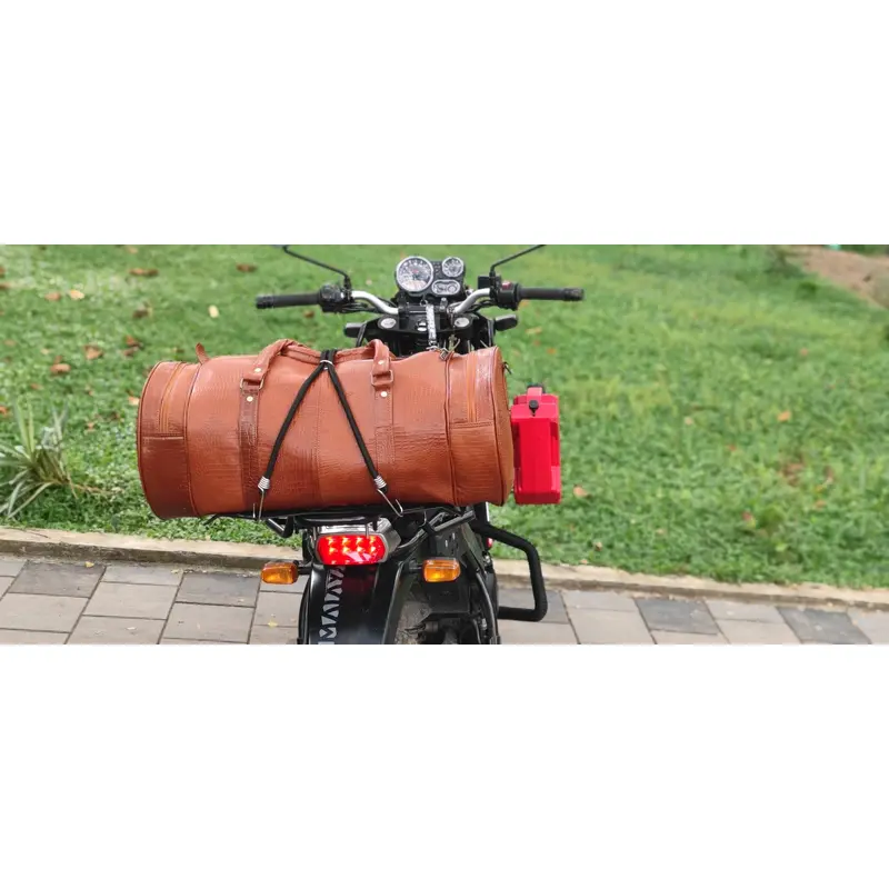 66Bhp duffle leather bag