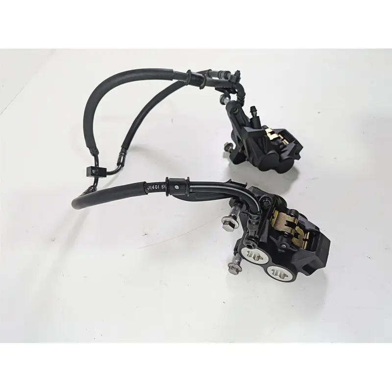 2009 Yamaha FZ1 FZS10 Fazer Front Brake Caliper + Lines Set 2D1-2580T-00
