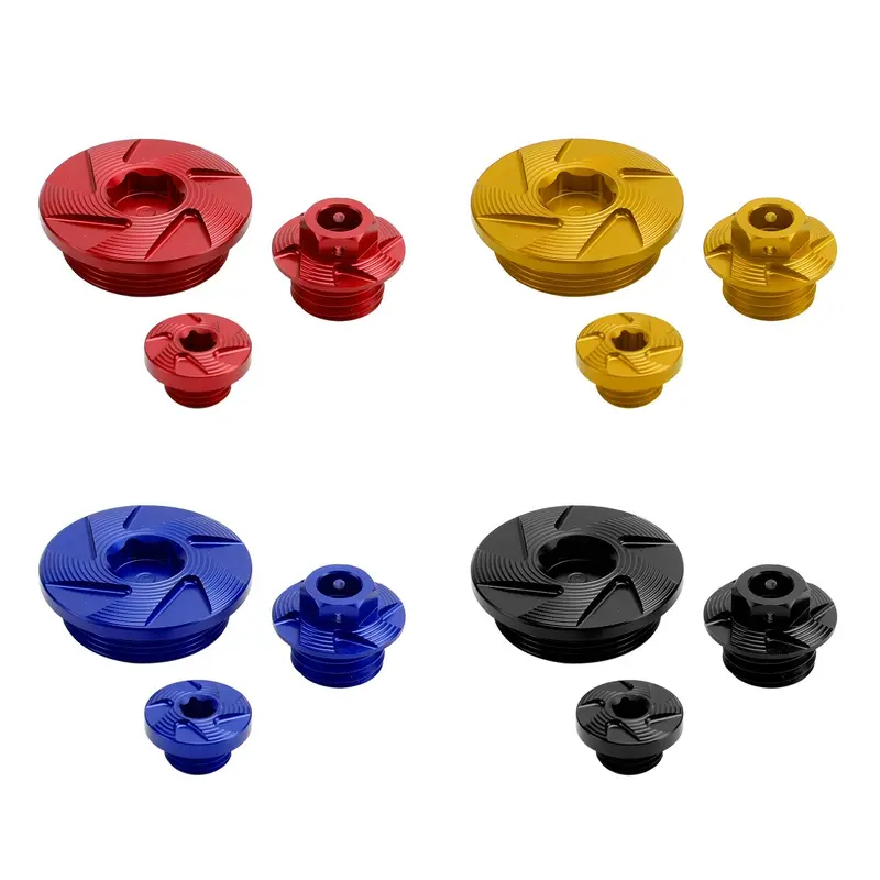 Ignition Cover Oil Cap Engine Plug Kit For Yamaha WR250F WR450F 2016-2022