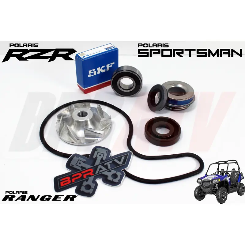Polaris Ranger 700 XP 700 Water Pump OEM Upgrade Rebuild Kit SKF BILLET IMPELLER