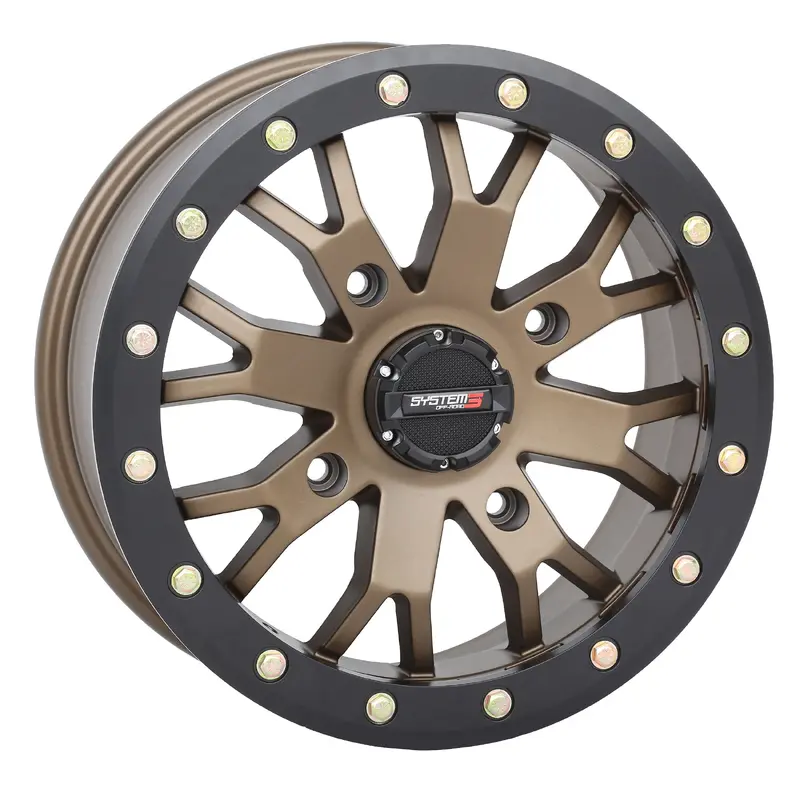 SB4 BL WHEEL 15X7 4+3 (+15MM) 4/137 MATTE BRONZE/BLACK