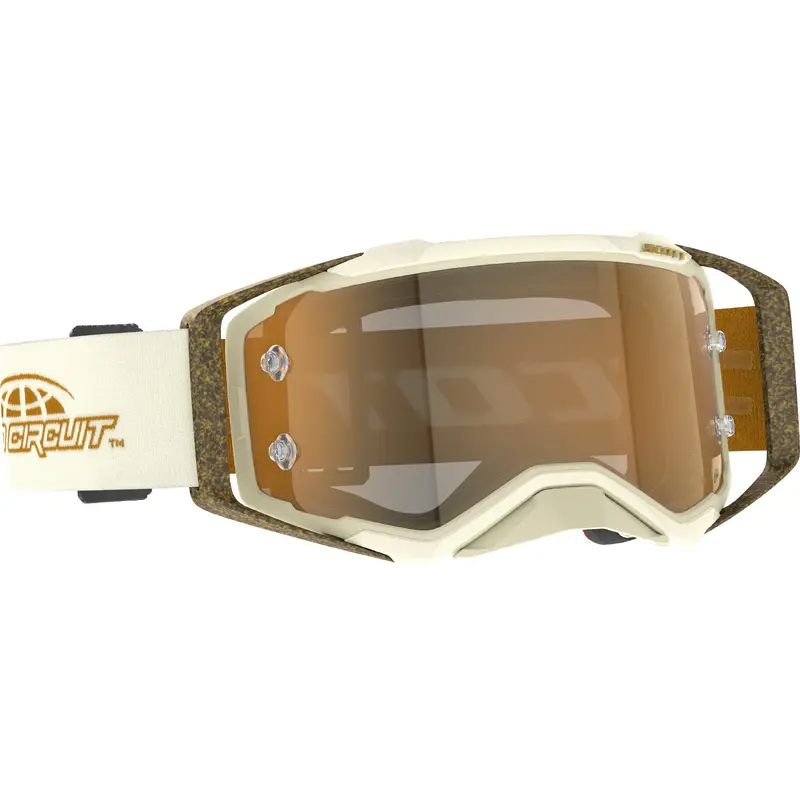 Prospect Pro Circuit Goggle Beige/Wht/Br Amp Gld Cr Wrks