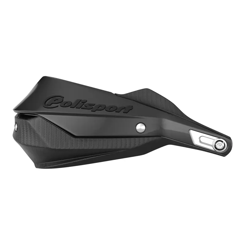 Polisport Trail Blazer Handguard with Metal Bar - Black / Black # PS8308800020