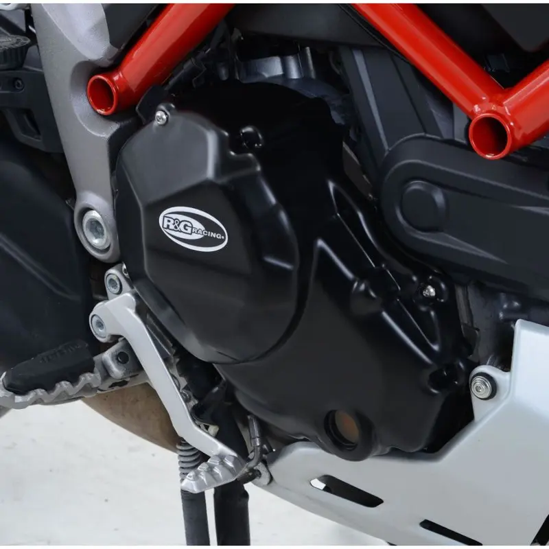R&G Racing Black Engine Case Covers RHD For 2015-2017 Ducati Multistrada 1200