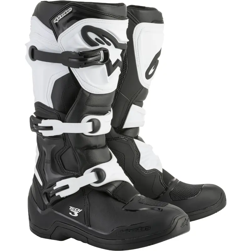 Tech 3 Boots Black/White Sz 12