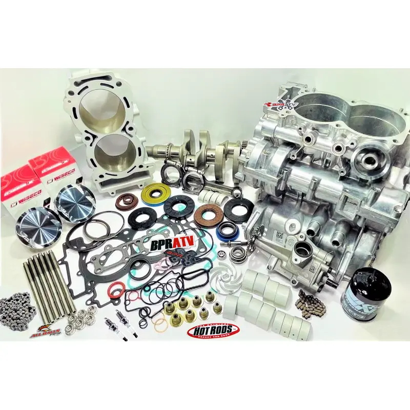 18+ RZR XP 1000 Cases Rebuild Kit Complete Top Bottom End Assembly Crankcase Set