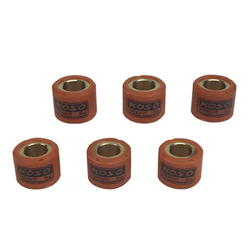 15x12 Variator Roller Weight Kit - 2-Stroke 50cc Yamaha JOG Minarelli - 8 grams