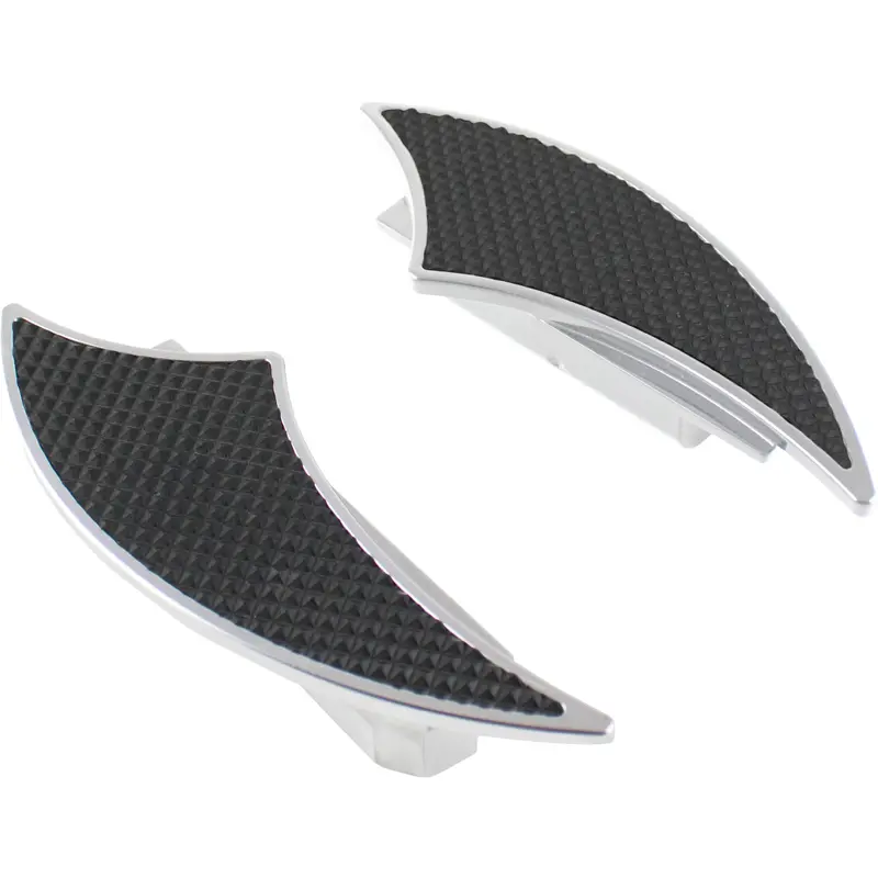 BAGGERNATION WEDGY PASSENGER FOOTBOARDS CHROME WPF-CL-C