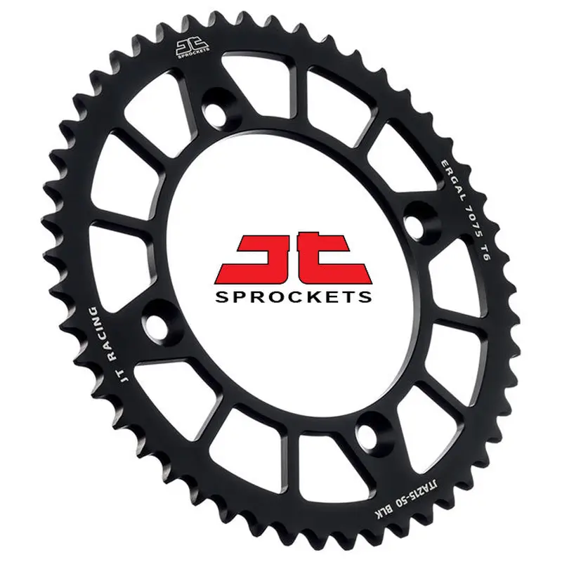 JT Sprockets RaceLite Rear Alloy T50 #520 Black JTA460.50BLK