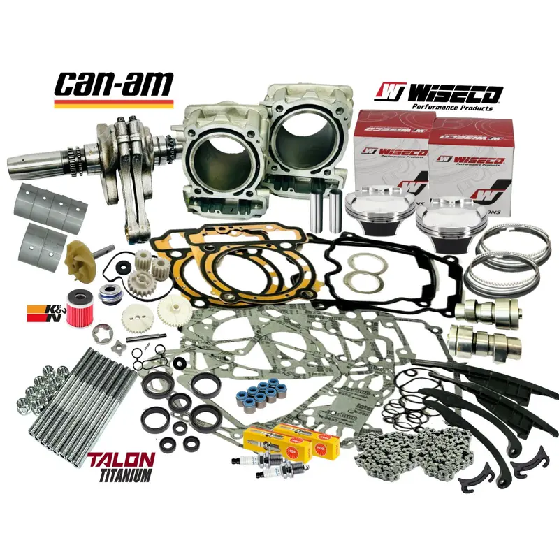 Maverick 800 Cams Guides Rebuild Kit Complete Motor Engine Top Bottom End Redo
