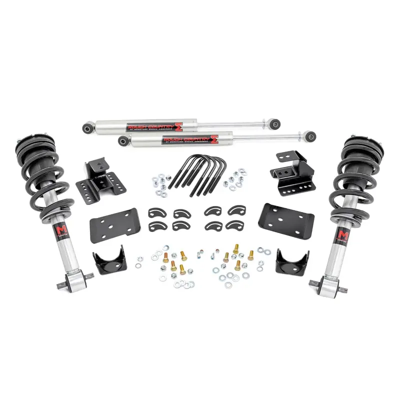 2 Inch Lowering Kit | 4 Inch Rear Lowering | M1 | Chevy/GMC 1500 4WD (14-18) | 71640