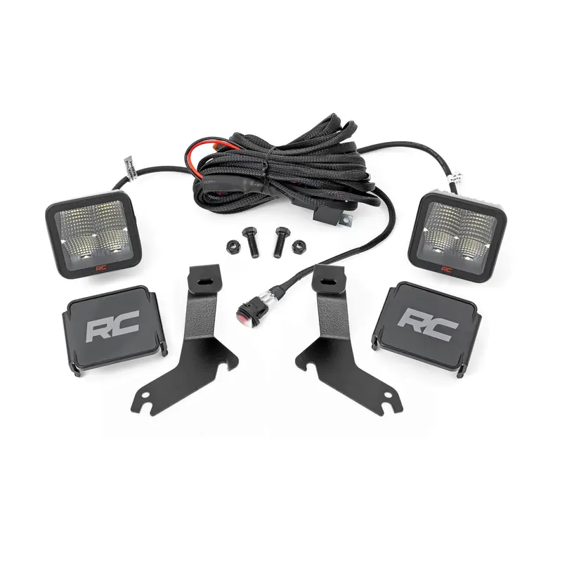 LED Light Kit | Ditch Mount | 2" Spectrum Pair | Spot | Chevy Silverado 1500 (99-06) | 82287