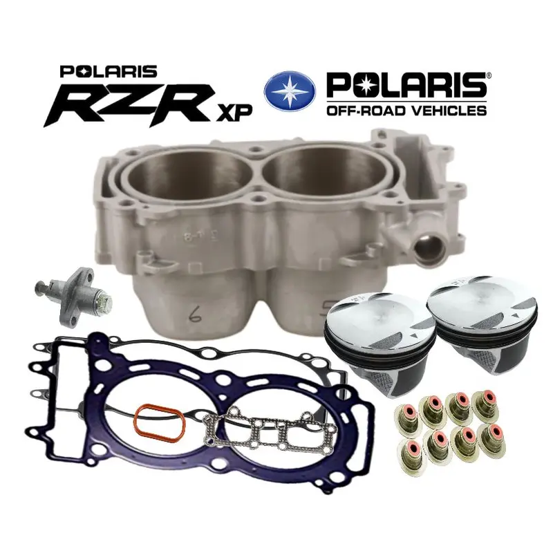 Polaris RZR XP Turbo S OEM Top End Rebuild Polaris Cylinder Pistons Assembly Kit