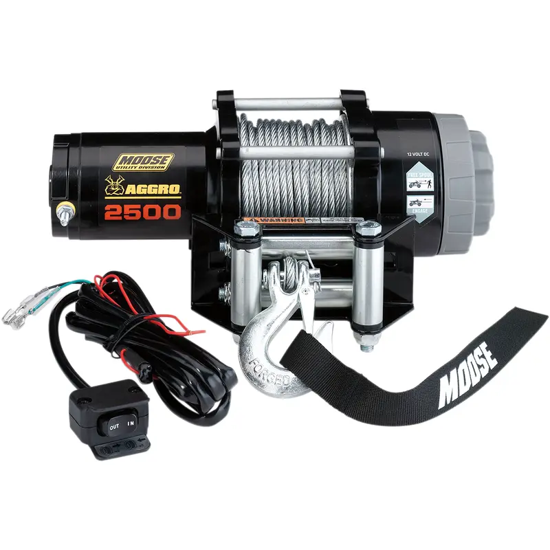 MOOSE UTILITY 2500 LB Winch - Wire Rope 104306