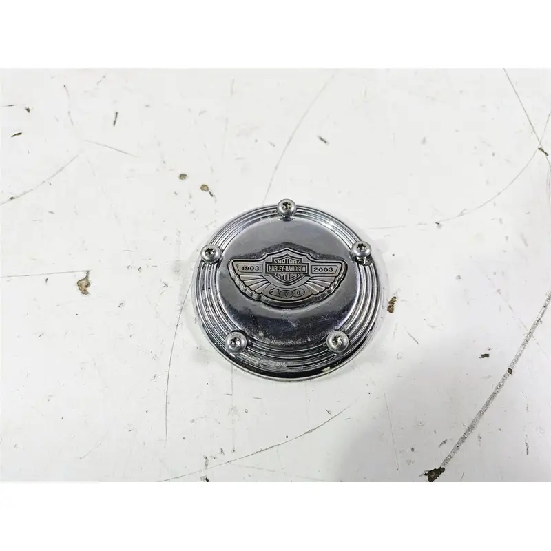 2003 Harley Touring FLHTCUI E-Glide 100th Chrome Cam Camshaft Cover 32536-03