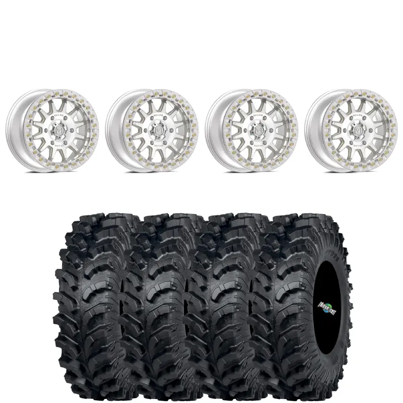 Valor Offroad V09 RAW MACHINED beadlock on ITP MT911