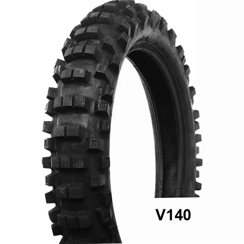 90/100-16 V140 TT 6ply NHS Mud MX Tyre Front Vee Rubber (V1690100V140)
