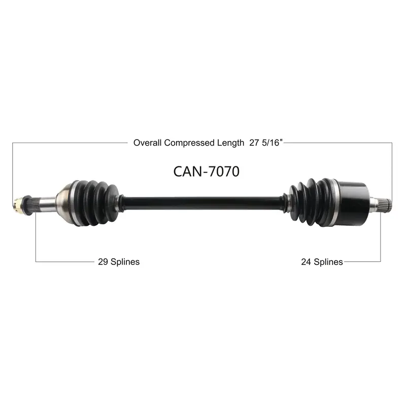2017-2020  Can Am Defender HD5 CV axle shaft  rear right TrakMotive Can-7070