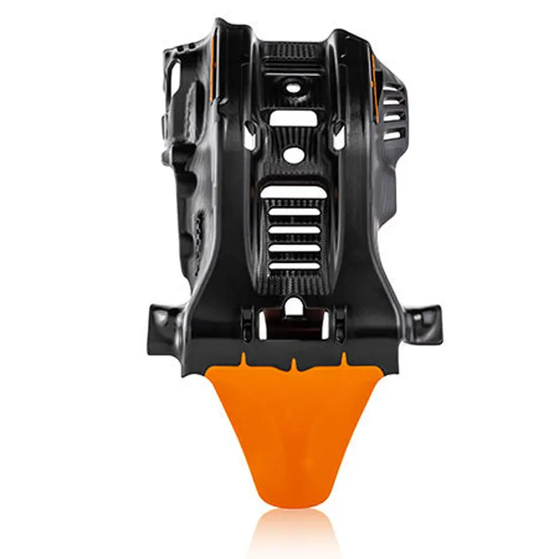 Skid Plate Black/Orange KTM SX/XC 250/300 19-22 Acerbis (23660.313)